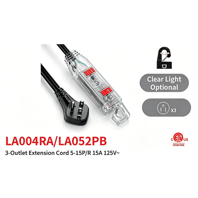 UL Standard Indoor Extension Cords